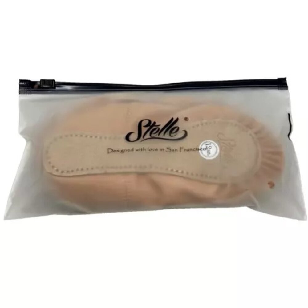 STELLE Ballet Dance Shoes Slippers Youth Size 12 ML Nude Tan Pink‎ Brand New
